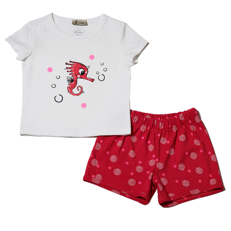 Haine  Incaltaminte Accesorii - Compleu 2 piese de vara - Calut de mare 6 ani