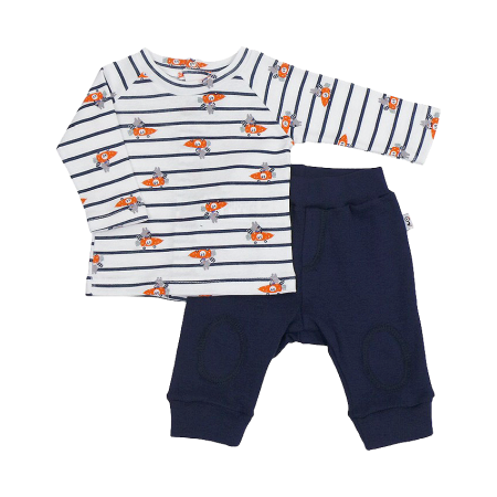 Fabricat in Romania - Compleu 2 piese - Ratoni 12 luni