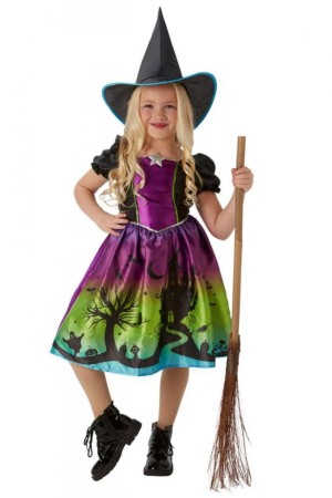 Jucarii Jocuri Activitati - Costum de carnaval - Vrajitoare Ombre