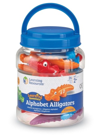 Jucarii Jocuri Activitati - Crocodili cu litere