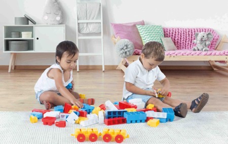 Cuburi de construit din plastic - 50 piese [2]