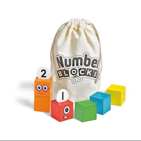 Cuburi din lemn Numberblocks  - De la 1 la 5 [2]