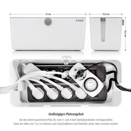 Cutie protectie cabluri, stechere si prelungitoare, Reer CableGuard 78020 [7]
