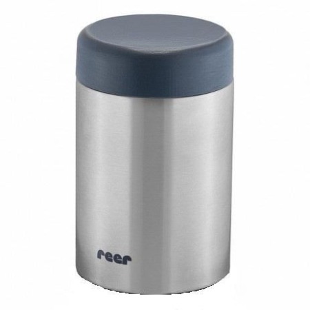 Tacamuri vesela recipiente - Cutie termica pentru mancare bebelusi, otel inoxidabil pur vidat, 300 ml, Reer Pure 90408
