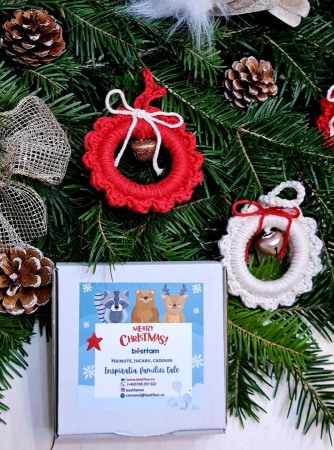 Decoratiuni - Decoratiune  Coronita - Maimuteria Tiarra   rosu pudrat