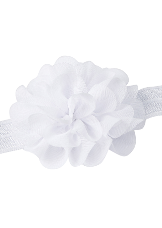 Diadema (bentita) si agrafa - Alb [2]