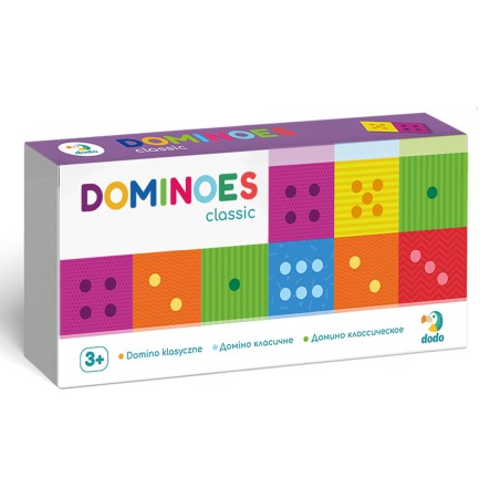 Jucarii Jocuri Activitati - Domino clasic (28 piese)