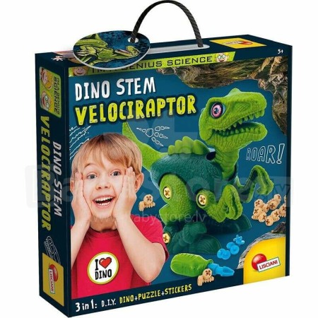 Jucarii Jocuri Activitati - Experimentele micului geniu - Set STEM Velociraptor