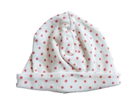 Haine  Incaltaminte Accesorii - Fes bej - Buline roz 6 luni