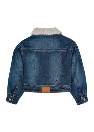 Geaca blugi cu blanita - Denim - Mayoral  5 ani [1]