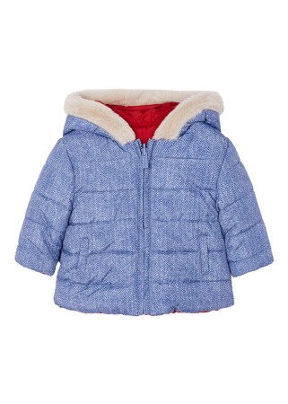 Haine  Incaltaminte Accesorii - Geaca reversibila ECOFRIENDS - Bleu / Rosu - Mayoral 2-4 luni