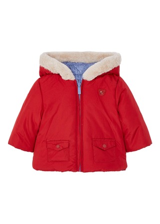 Geaca reversibila ECOFRIENDS - Bleu / Rosu - Mayoral 2-4 luni [2]