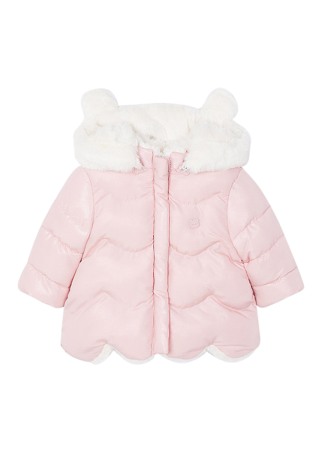 Geaca reversibila ECOFRIENDS cu blanita - Roz - Mayoral 12 luni [0]