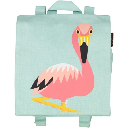 Ghiozdane gradinita - Ghiozdan  vernil Flamingo