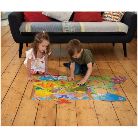 Giant Floor Puzzle: Dinozauri (30 piese) [5]