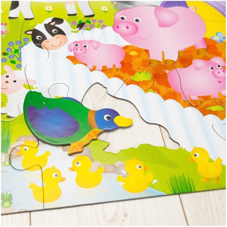 Giant Floor Puzzle: Ferma (30 piese) [3]