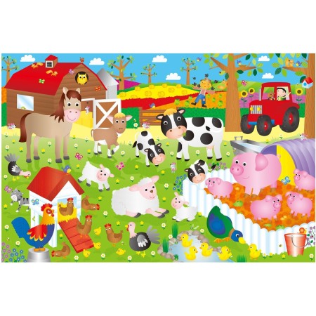 Giant Floor Puzzle: Ferma (30 piese) [2]