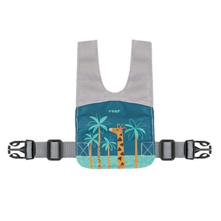 Protectii copii pentru casa - Ham de siguranta si mers pentru bebelusi, reglabil, cu frau de ghidare detasabil, Reer Travelkid Go 53132