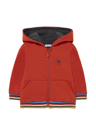 Hanorace - Hanorac plus cardat - Rosu - Mayoral 12 luni