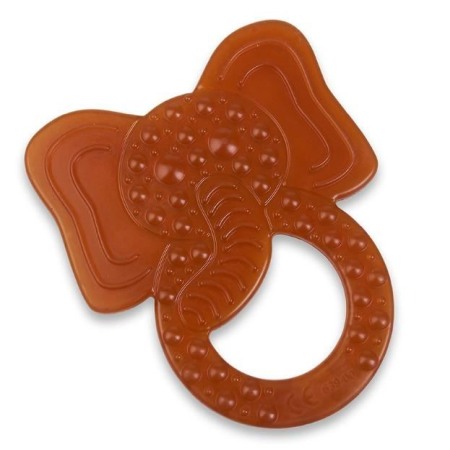 Jucarii Jocuri Activitati - Inel pentru dentitie din cauciuc natural BIO - Elefant - Grunspecht