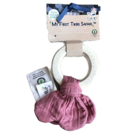 Jucarii Jocuri Activitati - Inel Safari Dentitie Pink