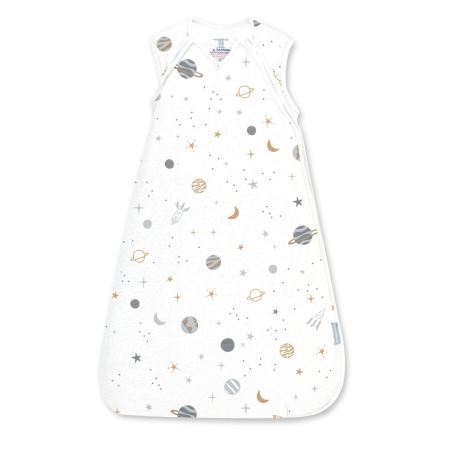 Saci de dormit - Ingenuity - Sac de dormit Swaddle Me Night Sack Sleeper, 3-18 luni, Sunset Space