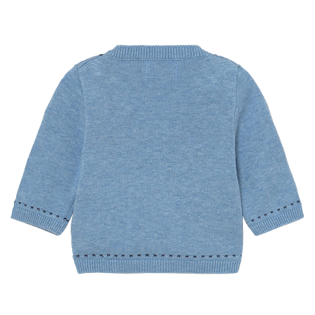 Jacheta cu guler in V - Albastru - Mayoral 12 luni [1]