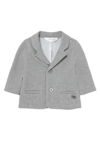 Jachete - Jacheta cu revere - Gri - Mayoral 4-6 luni