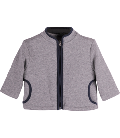 Fabricat in Romania - Jacheta gri   18 luni