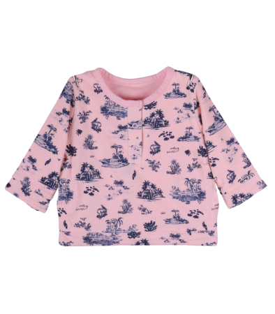 Haine  Incaltaminte Accesorii - Jacheta roz cu palmieri 3 ani