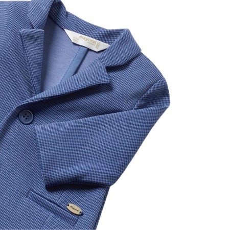 Jacheta tip sacou - Bleumarin 4-6 luni [2]