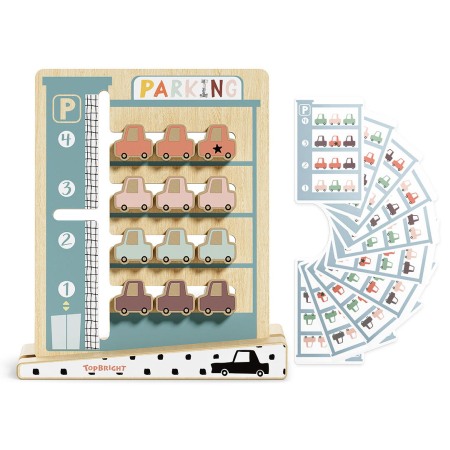 Jucarii Jocuri Activitati - Joc de logica - Parcarea masinutelor