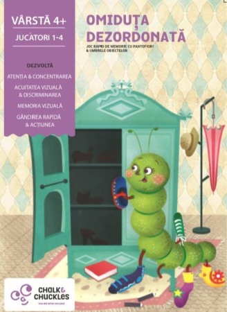 Jucarii Jocuri Activitati - Joc de memorie - Omiduta dezordonata