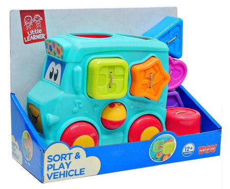 Jocuri de indemanare - Joc de sortare - Autobuzul vesel