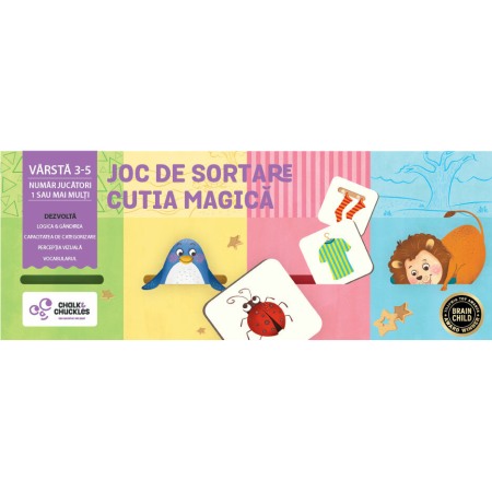 Jocuri de masa - Joc de sortare - Cutia magica