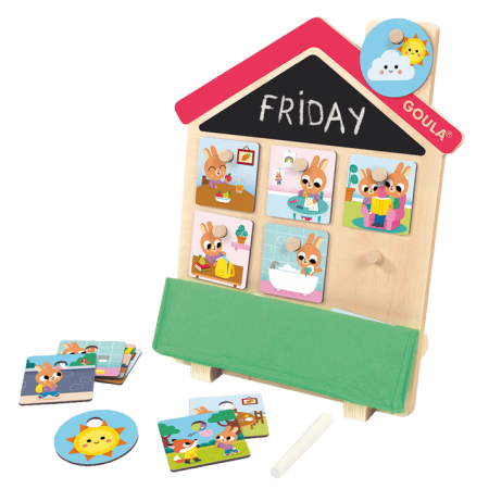 Joc educativ - Casuta cu activitati zilnice [6]