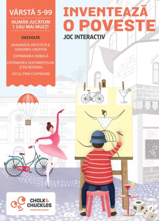 Jocuri de masa - Joc interactiv - Inventeaza o poveste
