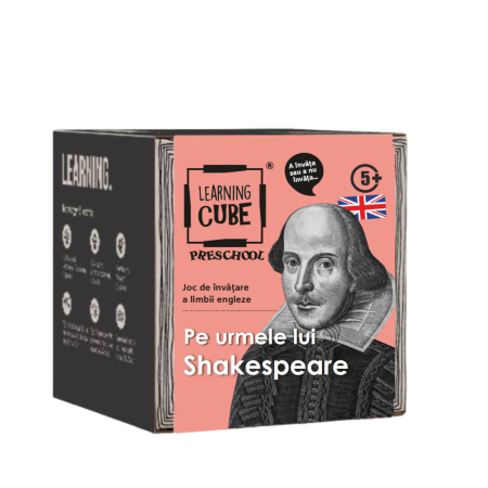 Jucarii Jocuri Activitati - Joc lingvistic Learning Cube® - Pe urmele lui Shakespeare