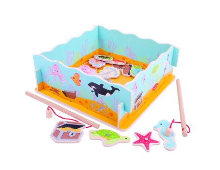 Jocuri de indemanare - Joc magnetic - Hai sa pescuim