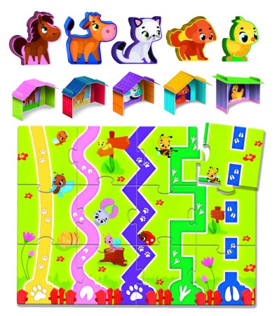 Joc Montessori - Distractie cu animalute [1]