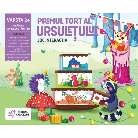 Jocuri de masa - Joc - Primul tort al ursuletului