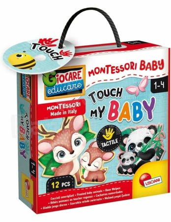 Jucarii Jocuri Activitati - Joc tactil Montessori - Mama si puiul