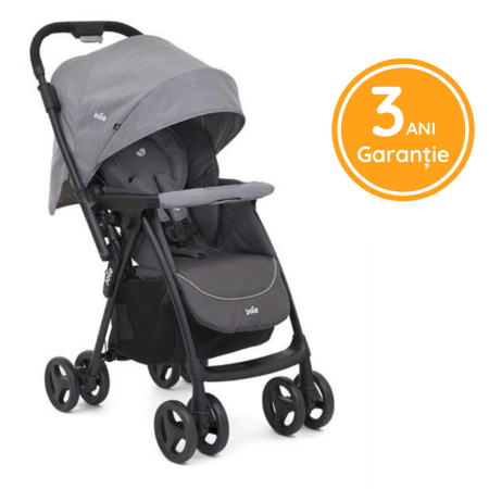 Transport - Joie - Carucior cu maner reversibil Mirus Dark Pewter