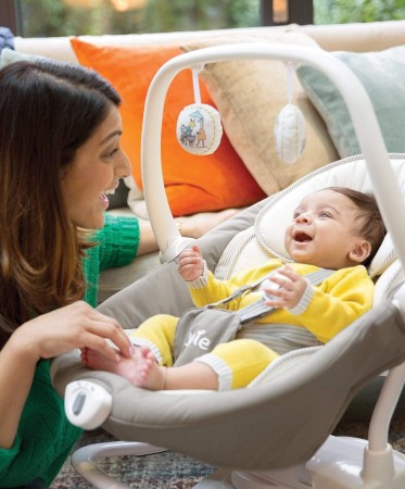 Joie  Leagan si balansoar rotativ Sansa 2 in 1 Fern [7]