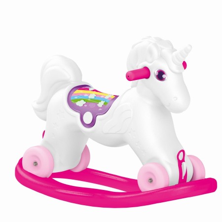 Jucarii Jocuri Activitati - Jucarie 2 in1 - Unicorn balansoar - Dolu