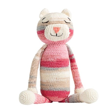 Jucarii de plus - Jucarie crosetata manual - Pisicuta Mity Somnorici - Maimutzeria Tiarra