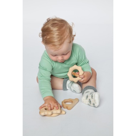 Jucarii Jocuri Activitati - Jucarie de apucare din lemn de artar, forma arici, Gruenspecht 570-V3