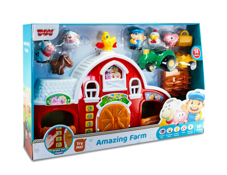 Jucarii Jocuri Activitati - Jucarie interactiva - La ferma