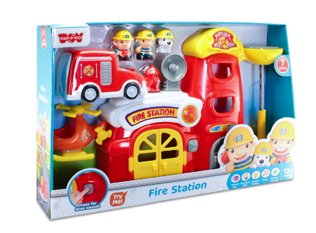 Jucarii Jocuri Activitati - Jucarie interactiva - Prima mea statie de pompieri