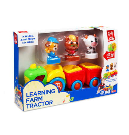 Jucarii Jocuri Activitati - Jucarie interactiva - Tractorul vesel